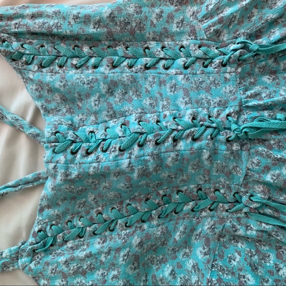 Free people blue sundress - Picture 2 of 4